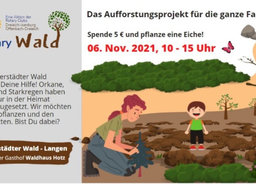 Rotary Distrikt 1820 RC Dreieich-Isenburg mit RC Offenbach-Dreieich // Rotary Wald