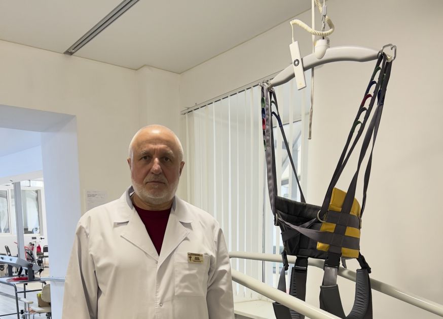 Kann auf bessere Behandlungschancen hoffen: Chefarzt Zinovij Yasenykk